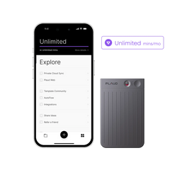 Plaud Note & AI Annual Unlimited Plan