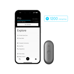Plaud NotePin S & AI Annual Pro Plan