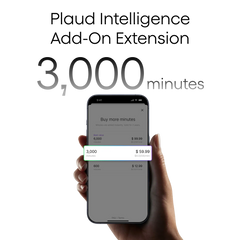 Plaud Intelligence Add-On Extension (3,000 mins)